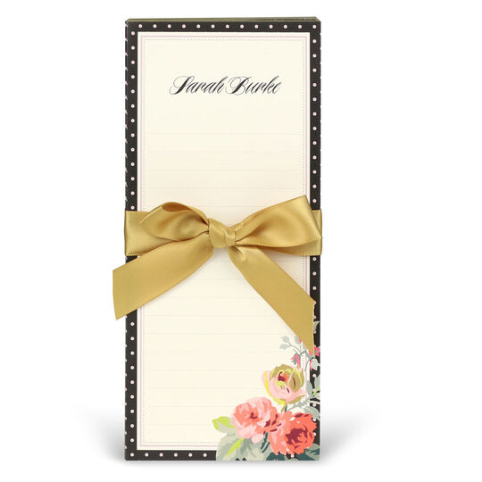 Black Grace List Notepad Set